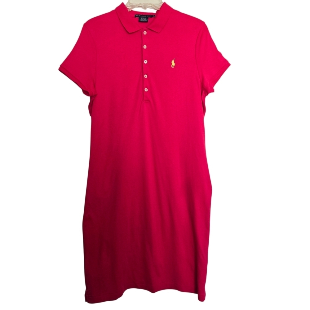 Polo by Ralph Lauren Women's Pink Polo Dress
